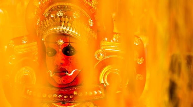 Hindu Ritual, India Photograph by Arun Saji, National Geographic Your Shot This Month in Photo of the Day: Travel Photos This image was taken during the Hindu religious ritual known as Theyyam.